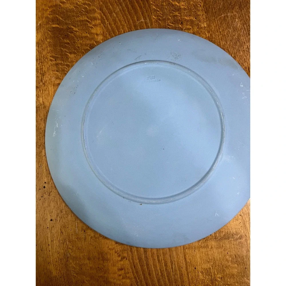 Wedgwood Jasperware Christmas 1980 Plate‎ St James's Palace Blue White England